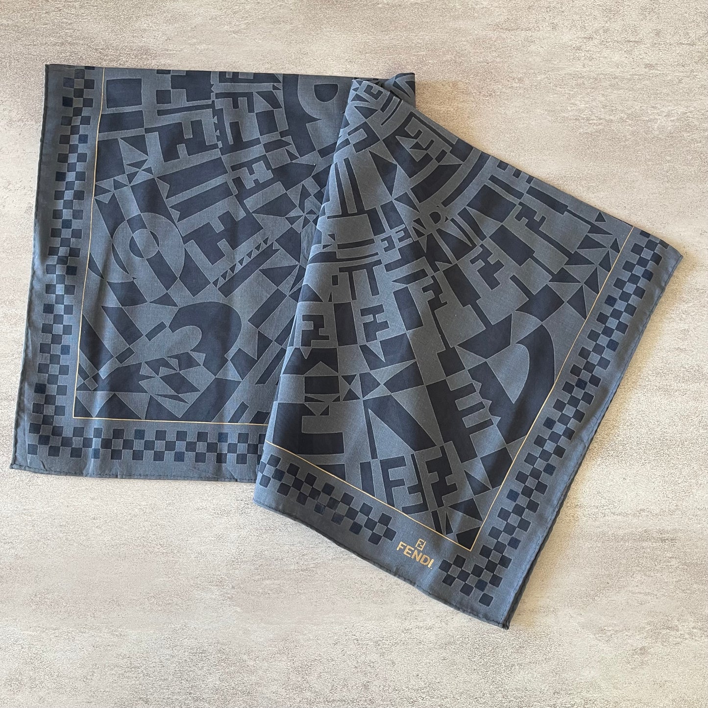 FENDI Vintage Handkerchief