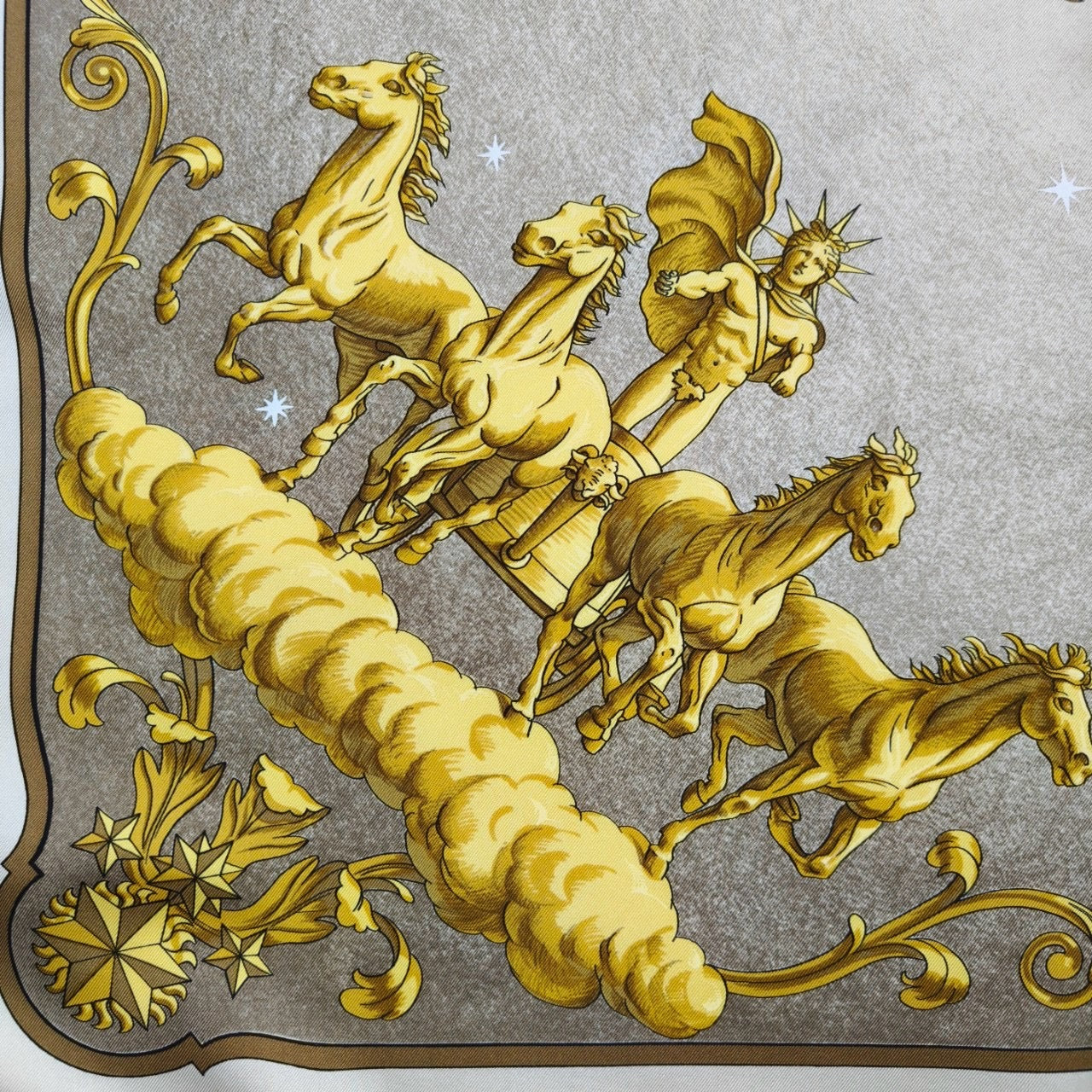 Hermès Paris vintage silk scarf