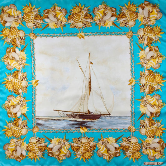 Christian Dior Vintage silk scarf