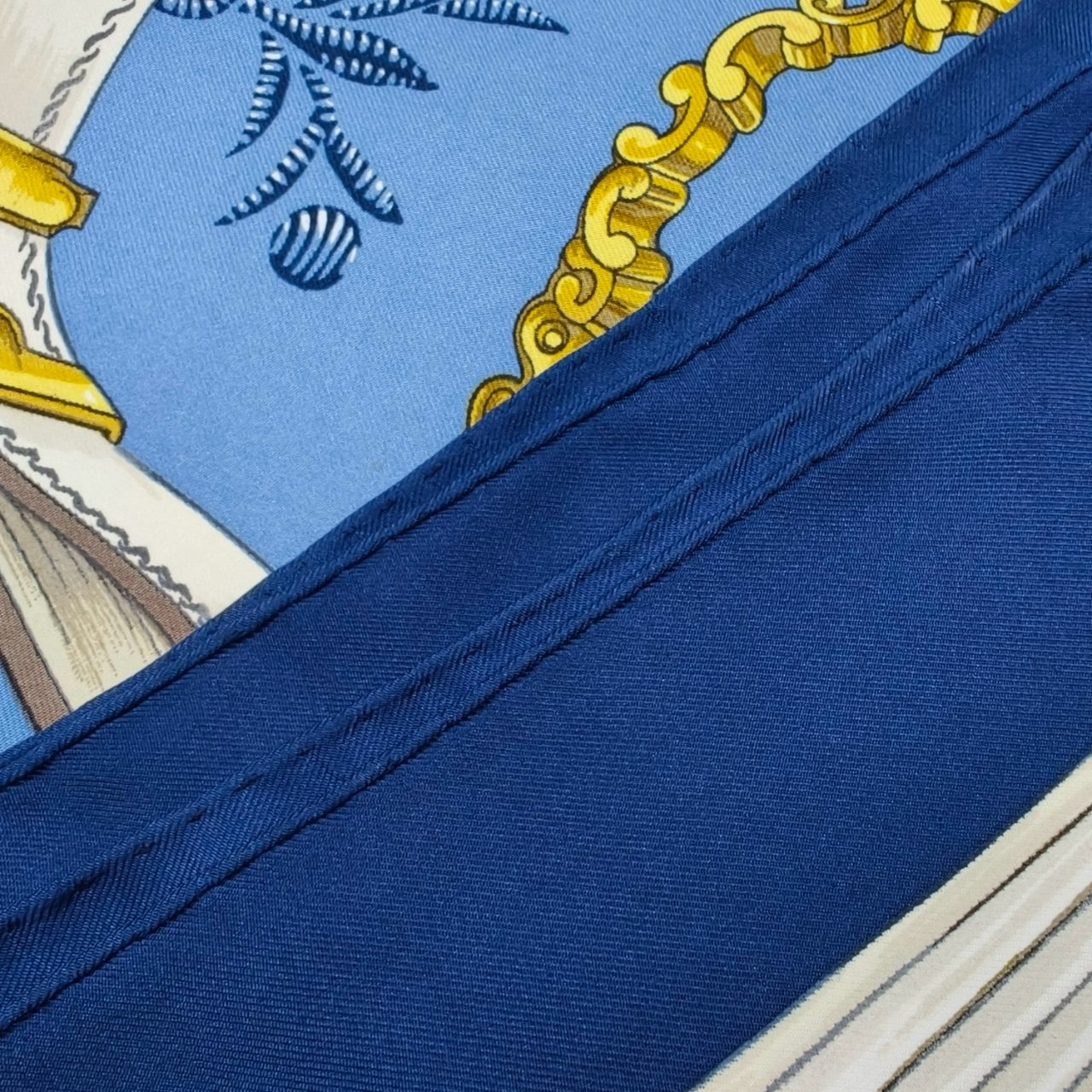 Hermes Paris vintage silk scarf