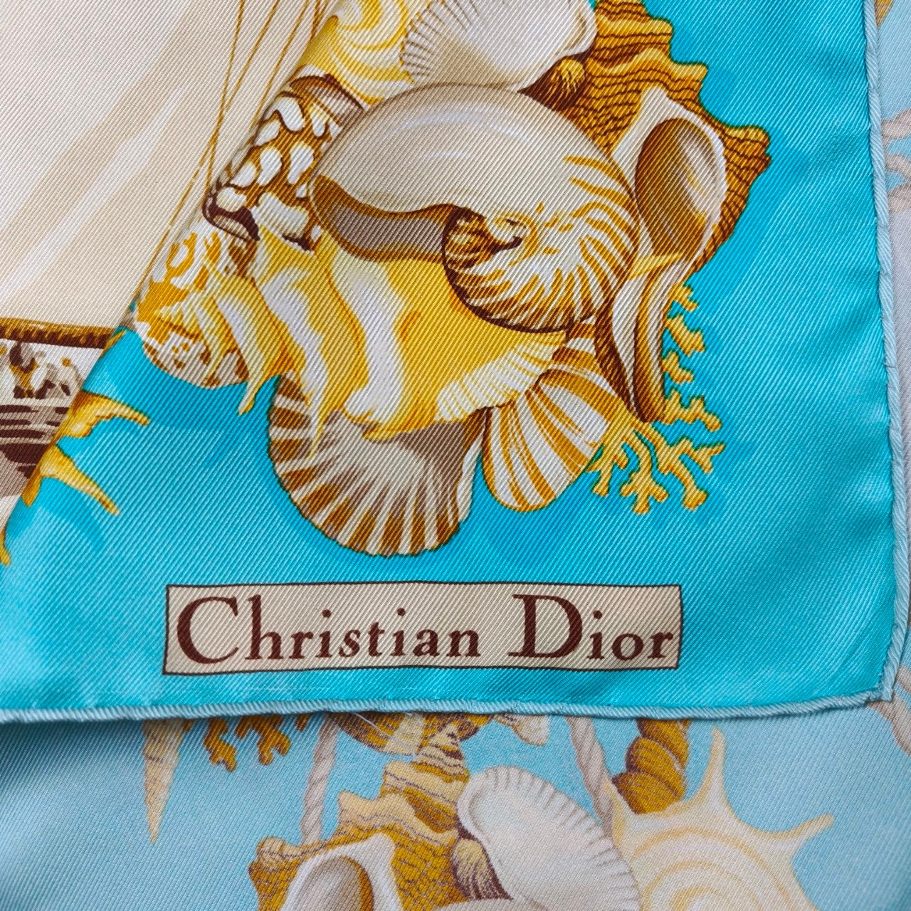 Christian Dior Vintage silk scarf