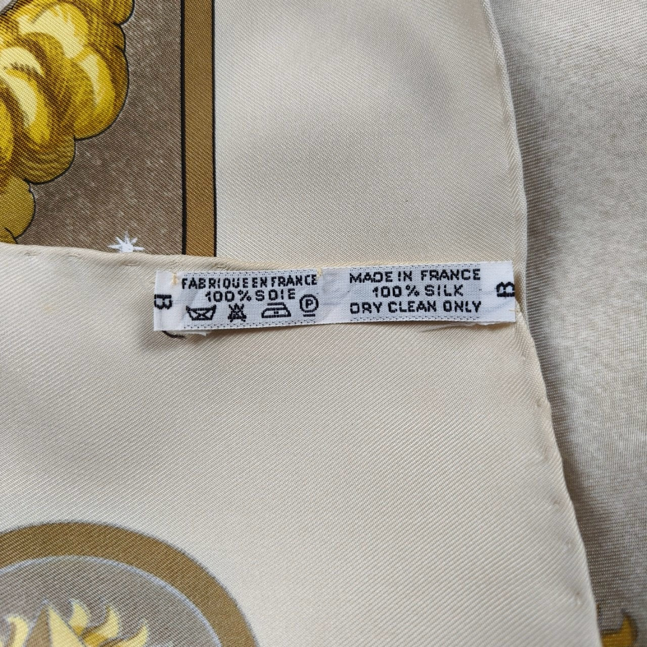 Hermès Paris vintage silk scarf