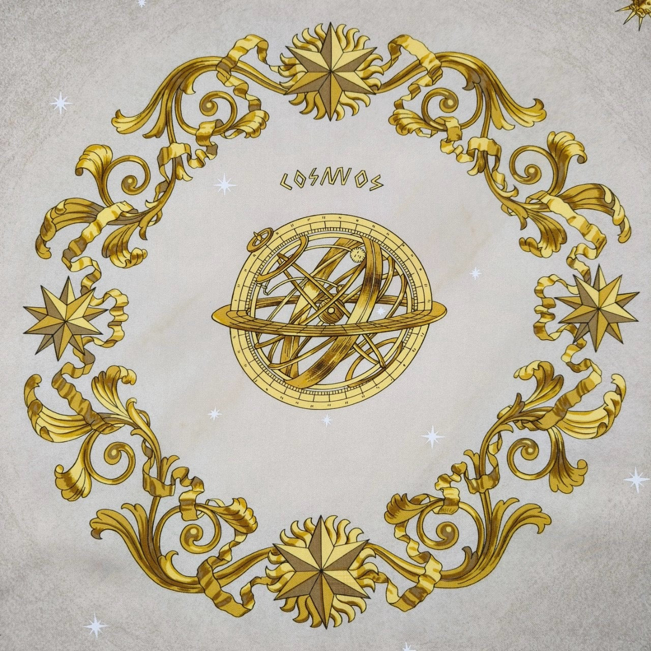 Hermès Paris vintage silk scarf