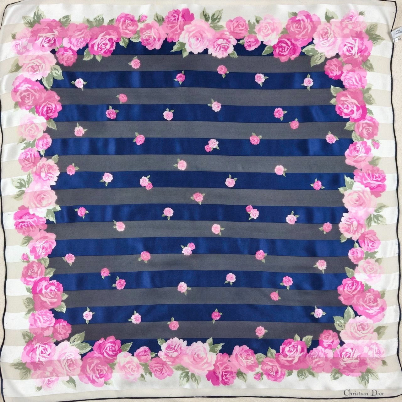 Christian Dior Vintage silk scarf